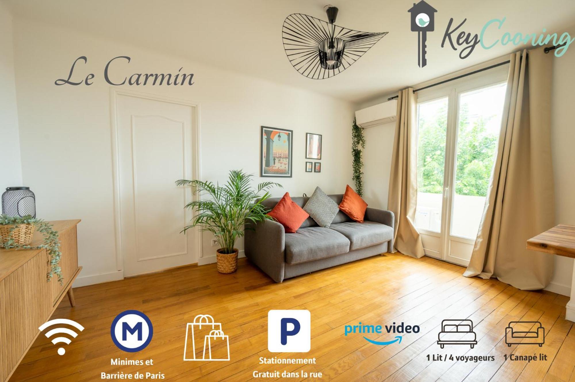 Le Carmin - Calme, Spacieux Et Climatise Apartment Toulouse